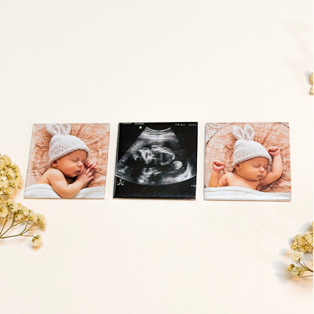 3 Custom Made 2" by 2" Solid Magnets