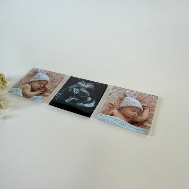 3 Custom Made 2" by 2" Solid Magnets