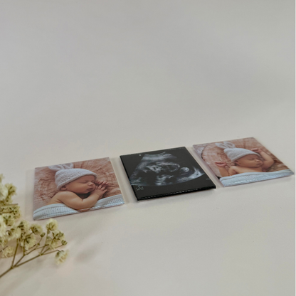 3 Custom Made 2" by 2" Solid Magnets